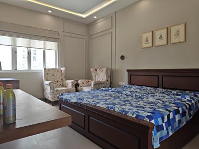 Bedroom Image of 2215 Sq.ft 3 BHK Apartment / Flat for sale in Unitech Uniworld City, New Town Kolkata for Rs. 21500000
