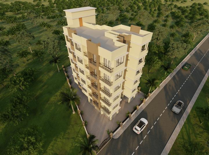 Image of 468 Sq.ft 1 BHK Apartment / Flat for sale in Samarpan Anandi Residency, Karjat, Thane for Rs. 1685000