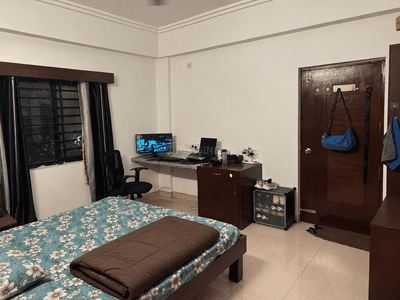 Image of 1650 Sq.ft 3 BHK Apartment / Flat for rent in Domlur Layout, Bengaluru for Rs. 60000