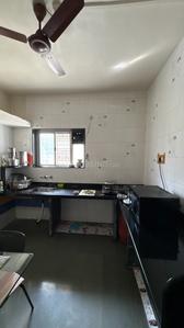 Kitchen Image of Homestay in Balewadi, Pune