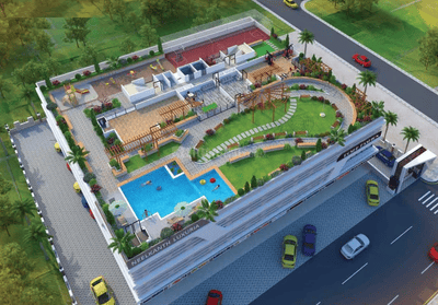 Image of 715 Sq.ft 1 BHK Apartment / Flat for sale in Neelkanth Luxuria, Taloja, Navi Mumbai for Rs. 5900000
