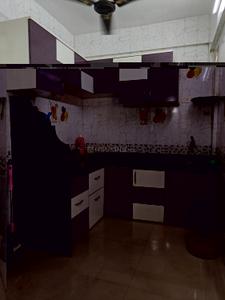 Kitchen Image of 665 Sq.ft 1 BHK Apartment / Flat for rent in Kalwa Thane for Rs. 21000