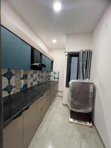 Kitchen Image of 800 Sq.ft 1 BHK Apartment / Flat for rent in Mahalakshmi Nagar Indore for Rs. 19000