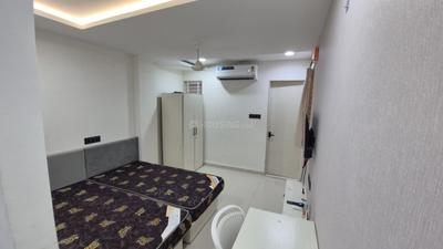 Bedroom Image of 200 Sq.ft 1 RK Builder Floor for rent in Vijay Nagar Indore for Rs. 16000