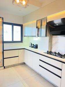 Kitchen Image of 1600 Sq.ft 3 BHK Builder Floor for sale in Sector 57 Gurgaon for Rs. 31000000