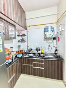 Kitchen Image of 1200 Sq.ft 2 BHK Apartment / Flat for sale in New Maninagar Ahmedabad for Rs. 3650000