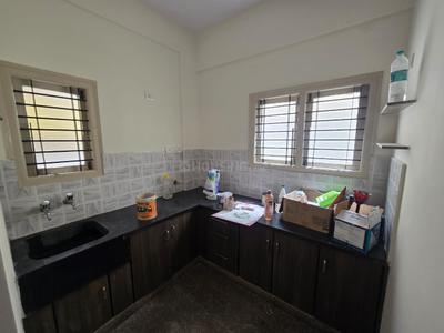 Kitchen Image of 400 Sq.ft 1 BHK Builder Floor for rent in Sanjaynagar Bengaluru for Rs. 19000