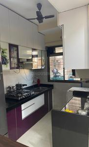 Kitchen Image of 700 Sq.ft 1 BHK Apartment / Flat for sale in Chandak Sparkling Wings, Dahisar East Mumbai for Rs. 9500000