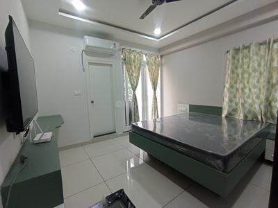 Bedroom Image of 400 Sq.ft 1 RK Apartment / Flat for rent in Madhapur Hyderabad for Rs. 25000