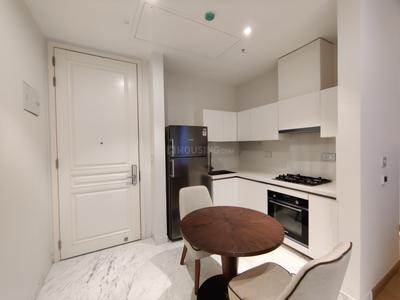 Kitchen Image of 853 Sq.ft 1 RK Apartment / Flat for rent in Bhartiya Leela Residences, Kannuru Bengaluru for Rs. 100006