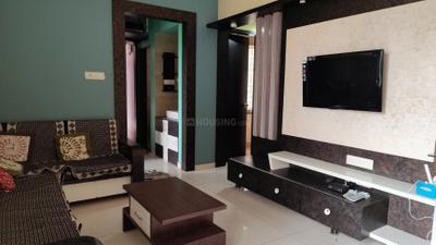Living Room Image of 1100 Sq.ft 2 BHK Apartment / Flat for rent in Pisoli Pune for Rs. 23000