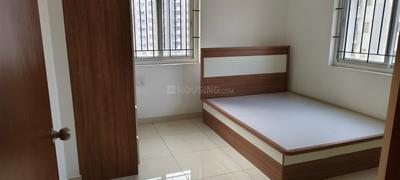 Bedroom Image of 1500 Sq.ft 3 BHK Apartment / Flat for rent in Vaishnavi Gardenia, T Dasarahalli Bengaluru for Rs. 50000