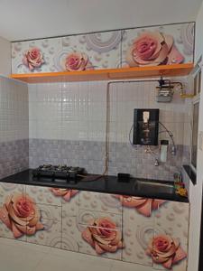 Kitchen Image of 600 Sq.ft 1 BHK Apartment / Flat for sale in Essen Aishwaryam Courtyard, Chikhali Pune for Rs. 4300000