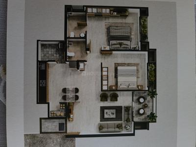 Image of 1530 Sq.ft 2 BHK Apartment / Flat for sale in Nakshtra Samved Dreams, Sargasan, Gandhinagar for Rs. 7000000