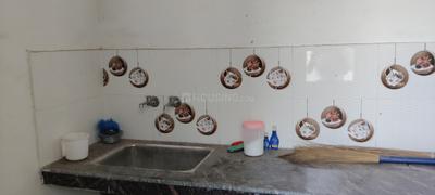 Kitchen Image of 900 Sq.ft 1 BHK Builder Floor for rent in Rishi Nagar Meerut for Rs. 6000