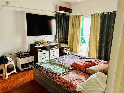 Bedroom Image of 2280 Sq.ft 3 BHK Apartment / Flat for rent in Adani The Meadows, Shantigram Ahmedabad for Rs. 35000