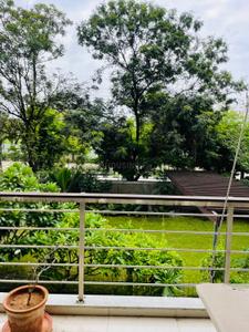 Balcony Image of 2500 Sq.ft 3 BHK Apartment / Flat for rent in Amaya 78 at Gokuldham, Shantipura Ahmedabad for Rs. 90000