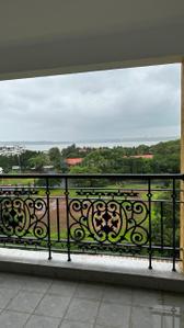 Balcony Image of 1021 Sq.ft 3 BHK Apartment / Flat for rent in Prestige Ocean Crest, Panjim Goa for Rs. 95000