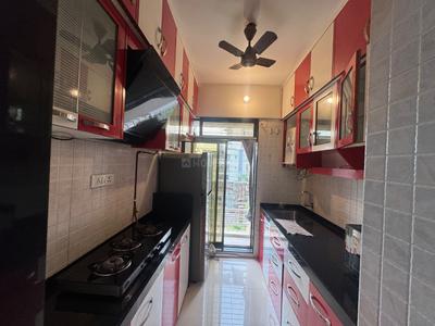 Kitchen Image of 1250 Sq.ft 2 BHK Apartment / Flat for rent in Padmapriya Developers Shiv Bhakti, Seawoods Navi Mumbai for Rs. 63000