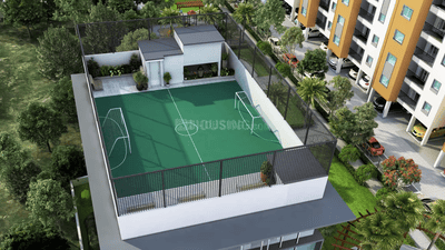 Image of 1705 Sq.ft 3 BHK Apartment / Flat for sale in S And P Courtyard, Kil Ayanambakkam, Chennai for Rs. 13200000