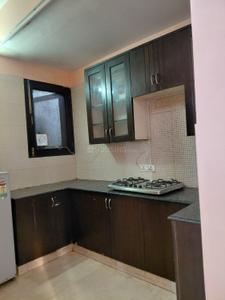 Kitchen Image of 1600 Sq.ft 2 BHK Builder Floor for rent in Sector 51 Noida for Rs. 38000