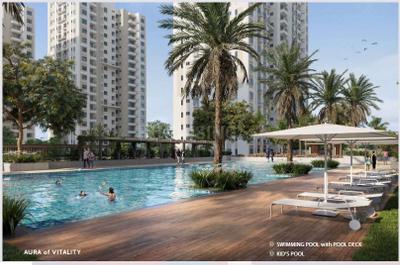 Image of 964 Sq.ft 3 BHK Apartment / Flat for sale in Sureka Sunrise Aura, Rajpur, Kolkata for Rs. 7400000