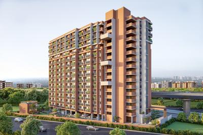 Image of 1000 Sq.ft 1 BHK Apartment / Flat for sale in Pratham Prime, Ghuma, Ahmedabad for Rs. 3710000