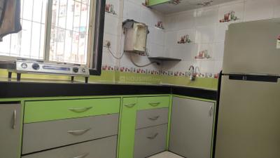 Kitchen Image of 670 Sq.ft 1 BHK Apartment / Flat for rent in Kalwa Thane for Rs. 25000