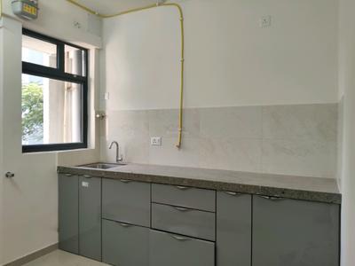 Kitchen Image of 546 Sq.ft 1.5 BHK Apartment / Flat for rent in Piramal Vaikunth Cluster 2, Thane West Thane for Rs. 30500