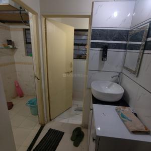 Bathroom Image of 640 Sq.ft 1 BHK Apartment / Flat for rent in Ambegaon Budruk Pune for Rs. 16000