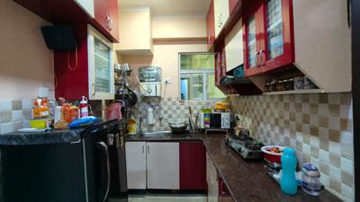 Kitchen Image of 764 Sq.ft 2 BHK Apartment / Flat for sale in Gaurs 16th Avenue, Noida Extension Greater Noida for Rs. 7200000