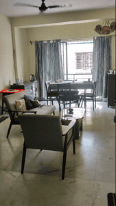 Living Room Image of 1126 Sq.ft 3 BHK Apartment / Flat for sale in Eden Icon, Nayabad Kolkata for Rs. 5500000