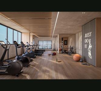 Image of 660 Sq.ft 2 BHK Apartment / Flat for sale in Hum Emerald Heights, Kandivali West, Mumbai for Rs. 15900000