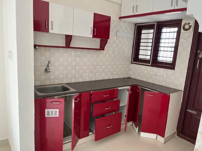 Kitchen Image of 700 Sq.ft 2 BHK Independent House for rent in Seegehalli Bengaluru for Rs. 19000