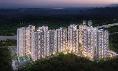 Image of 1692 Sq.ft 3 BHK Apartment / Flat for sale in Gera Developments Pvt Ltd Island of Joy, Upper Kharadi, Pune for Rs. 18600000