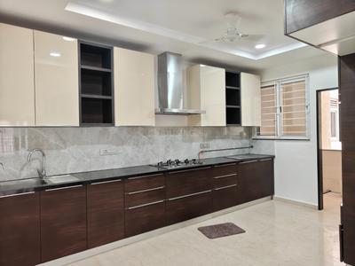 Kitchen Image of 2680 Sq.ft 3 BHK Apartment / Flat for rent in My Home Bhooja, Rai Durg Hyderabad for Rs. 210000