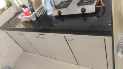 Kitchen Image of 600 Sq.ft 1 BHK Apartment / Flat for rent in Nerul Navi Mumbai for Rs. 32000