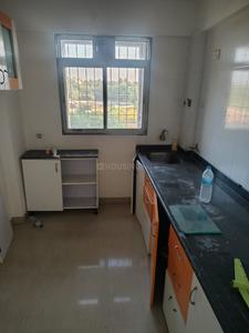 Kitchen Image of 650 Sq.ft 1 BHK Apartment / Flat for sale in Rajhans Kshitij Iris Wing E F G, Vasai West Vasai for Rs. 5000000