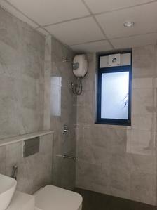 Common Bathroom Image of 1200 Sq.ft 3 BHK Apartment / Flat for rent in Runwal My City Phase II Cluster 5 Part III by Runwal Realty, Dombivli East Thane for Rs. 24000