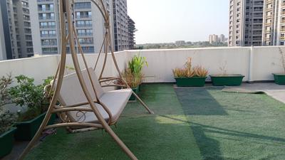 Terrace Image of 1400 Sq.ft 2 BHK Apartment / Flat for rent in Palanpur Surat for Rs. 27000
