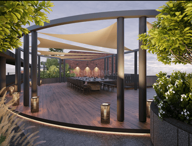 Image of 2754 Sq.ft 3 BHK Apartment / Flat for sale in Pramukh Omkar Rivanta 2, Randesan, Gandhinagar for Rs. 13005000