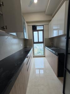 Kitchen Image of 1200 Sq.ft 2 BHK Apartment / Flat for rent in Adani Ten BKC, Bandra East Mumbai for Rs. 180000