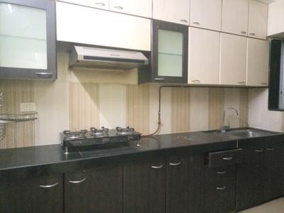 Kitchen Image of 788 Sq.ft 2 BHK Apartment / Flat for rent in Swastik Platinum, Vikhroli East Mumbai for Rs. 52000