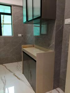 Kitchen Image of 670 Sq.ft 1 BHK Apartment / Flat for sale in Sanghvi S3 Ecocity Woods, Mira Road East Mira Bhayandar for Rs. 7000000