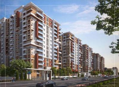 Image of 1245 Sq.ft 2 BHK Apartment / Flat for sale in Vasavi Lake City, Hafeezpet, Hyderabad for Rs. 10458000