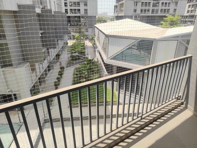 Balcony Image of 1850 Sq.ft 3 BHK Apartment / Flat for rent in Chhani Vadodara for Rs. 36000