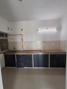 Kitchen Image of 1850 Sq.ft 3 BHK Apartment / Flat for rent in Adani The Meadows, Shantigram Ahmedabad for Rs. 37000
