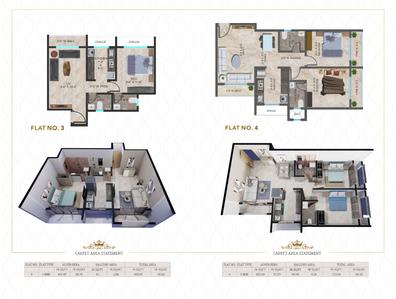 Image of 1041 Sq.ft 2 BHK Apartment / Flat for sale in Sai Empire, Mira Road East, Mira Bhayandar for Rs. 11000000