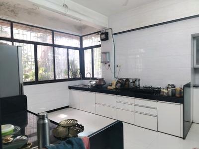 Kitchen Image of 750 Sq.ft 1 BHK Apartment / Flat for rent in Bibwewadi Pune for Rs. 30000