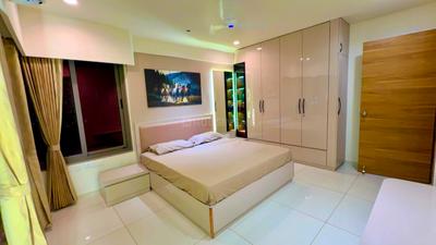 Bedroom Image of 2358 Sq.ft 3 BHK Apartment / Flat for rent in Shivalik Green View, Shantigram Ahmedabad for Rs. 95000